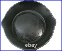 Vintage Cast Iron Griswold Iron Mountain No. 8 Chicken Pan 1034B Lid 1035B