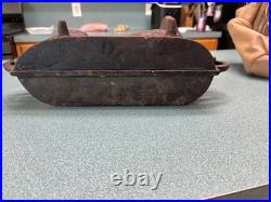 Vintage Cast Iron Lamb Sheep Cake pan mold unbranded used once