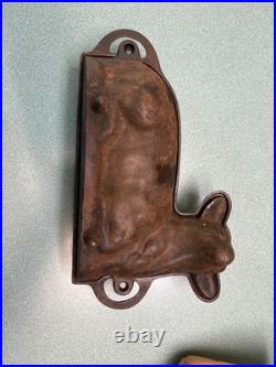 Vintage Cast Iron Lamb Sheep Cake pan mold unbranded used once