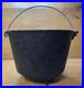 Vintage Cast Iron No. 7 9.5 Pot / Bean Kettle Mountain Man Campfire Peyote