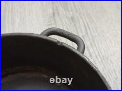 Vintage Cast Iron Notch Multi-Cooker Pot