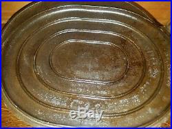 Vintage Cast Iron Oval Roaster Dutch Oven 1301 Unknown Wagner Griswold