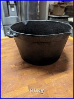Vintage Cast Iron Pot with handles