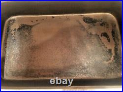 Vintage Cast Iron Roaster Fish Fryer Baking Pan Lodge