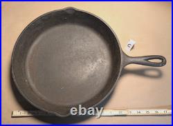 Vintage Cast Iron SK Skillet #10 D1 MADE IN USA