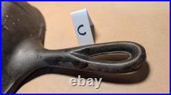Vintage Cast Iron SK Skillet #10 D1 MADE IN USA