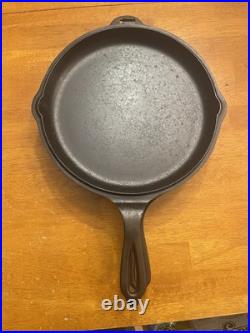 Vintage Cast Iron Wagner Ware 5 Star HINGED Skillet & Lid Set 1403c