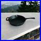 Vintage Cookware Large Wagner's Black Cast Iron Grill Pan SKILLET Grill Baker