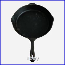 Vintage Cookware Large Wagner's Black Cast Iron Grill Pan SKILLET Grill Baker