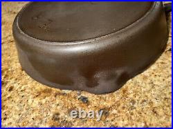 Vintage ERIE ARC #8 Cast Iron Skillet 704 L Heat Ring Read