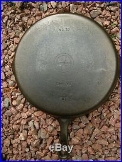 Vintage Fully Restored # 10 Griswold Small Logo Cast Iron skillet PN. #716 E