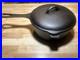 Vintage Fully Restored BSR Red Mountain Cast Iron Sauce Pan Stew Pot with Lid 2 Qt