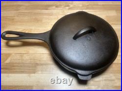 Vintage Fully Restored BSR Red Mountain Cast Iron Sauce Pan Stew Pot with Lid 2 Qt