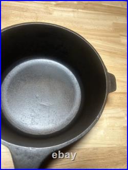 Vintage Fully Restored BSR Red Mountain Cast Iron Sauce Pan Stew Pot with Lid 2 Qt