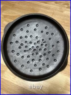 Vintage Fully Restored BSR Red Mountain Cast Iron Sauce Pan Stew Pot with Lid 2 Qt