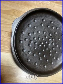 Vintage Fully Restored BSR Red Mountain Cast Iron Sauce Pan Stew Pot with Lid 2 Qt