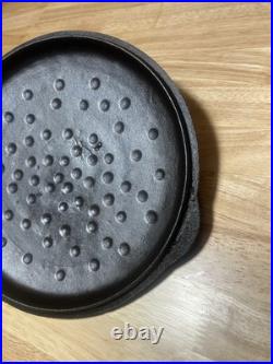 Vintage Fully Restored BSR Red Mountain Cast Iron Sauce Pan Stew Pot with Lid 2 Qt