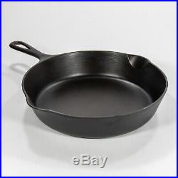 Vintage GRISWOLD # 6 Cast Iron Skillet LARGE BLOCK Smooth EPU -St Alice RESTORED