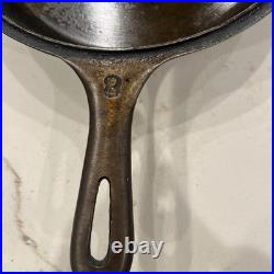 Vintage GRISWOLD #800 CAST IRON pan CHICKEN FRYER HINGED SKILLET