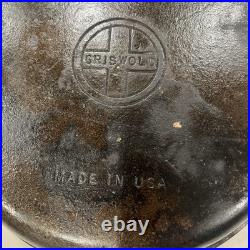 Vintage GRISWOLD #800 CAST IRON pan CHICKEN FRYER HINGED SKILLET
