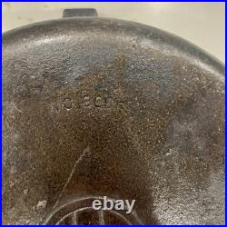 Vintage GRISWOLD #800 CAST IRON pan CHICKEN FRYER HINGED SKILLET