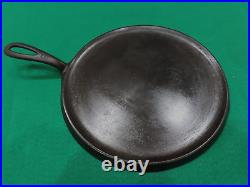 Vintage GRISWOLD Cast Iron GRIDDLE Pan RESTORED # 9 LARGE BLOCK LOGO L6.23
