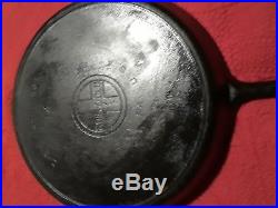 Vintage GRISWOLD Cast Iron SKILLET Frying Pan # 14 LARGE BLOCK LOGO