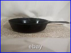 Vintage GRISWOLD Cast Iron SKILLET Frying Pan 6 LARGE BLOCK LOGO 699 Erie Pa