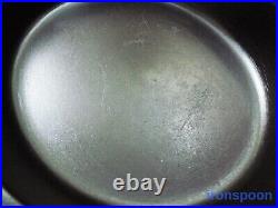 Vintage GRISWOLD Cast Iron SKILLET Frying Pan # 6 LARGE BLOCK LOGO Ironspoon