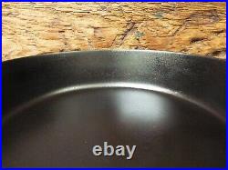 Vintage GRISWOLD Cast Iron SKILLET Frying Pan # 6 LARGE BLOCK LOGO Ironspoon