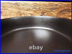 Vintage GRISWOLD Cast Iron SKILLET Frying Pan # 6 LARGE BLOCK LOGO Ironspoon