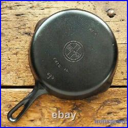 Vintage GRISWOLD Cast Iron SKILLET Frying Pan # 6 SMALL BLOCK LOGO Ironspoon