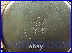 Vintage GRISWOLD Cast Iron SKILLET Frying Pan # 8 SMALL BLOCK LOGO Ironspoon