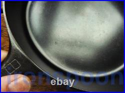 Vintage GRISWOLD Cast Iron SKILLET Frying Pan # 8 SMALL BLOCK LOGO Ironspoon