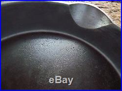 Vintage GRISWOLD Cast Iron SKILLET Frying Pan RESTORED # 12 LARGE BLOCK LOGO