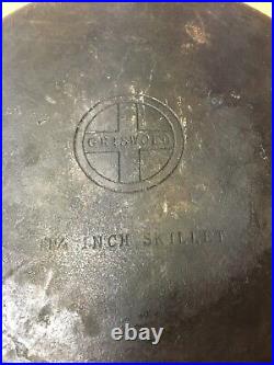 Vintage GRISWOLD Cast Iron SKILLET Frying Pan Set #7 8 9 READ Erie PA(2)