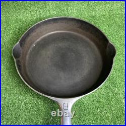 Vintage GRISWOLD Cast Iron SKILLET Plated Frying Pan # 8 LOGO 704J