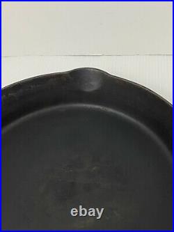 Vintage Griswold 12 Cast Iron Skillet with Heat Ring 719 B Erie PA