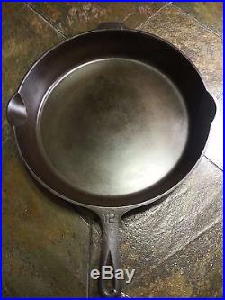 Vintage Griswold #12 Large Logo #719 Cast Iron Skillet Very Nice Condition