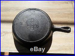 Vintage Griswold 12 inch Cast Iron Skillet with Large Block Logo / Heat Ring 716