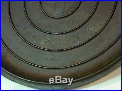Vintage Griswold 14 Cast Iron Skillet Lid Cover 474 Drip Rings Antique Cookware