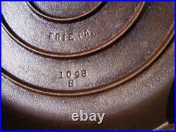 Vintage Griswold #8 Deep Cast Iron Chicken Fryer 777 B Skillet With Lid