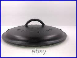 Vintage Griswold Cast Iron Cookware No. 9 Dutch Oven Tite-top LID (lid Only) Nice