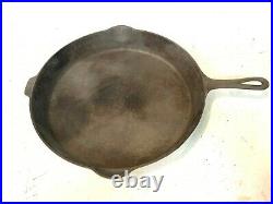Vintage Griswold Cast Iron No 14 Skillet 15 1/4 Frying Pan HEAT RING never used