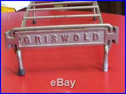 Vintage Griswold Cast Iron Skillet Store Display Rack Early #1064