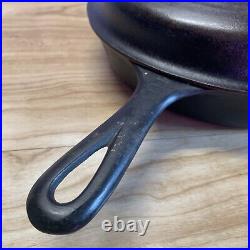 Vintage Griswold Erie Pa 1098c Cast Iron LID #8 Dome Skillet Cover And Pan