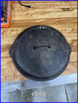 Vintage Griswold No. 10 Cast Iron Skillet Lid 1100A Self Basting Lid Only