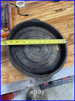 Vintage Griswold No. 10 Cast Iron Skillet Lid 1100A Self Basting Lid Only