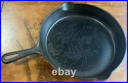 Vintage Griswold No. 10 Frying Pan Skillet Small Logo No. 10 Erie, PA 716E Marks