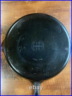 Vintage Griswold No. 10 Frying Pan Skillet Small Logo No. 10 Erie, PA 716E Marks
